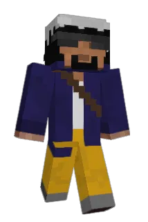 Noir02 Minecraft avatar full body