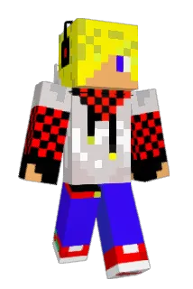 NoirFluo Minecraft avatar full body