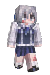 Noirakka Minecraft avatar full body
