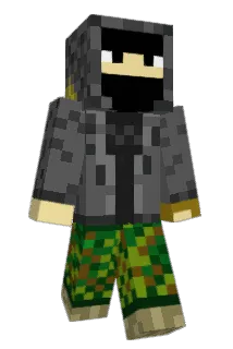 NomNomZombie Minecraft avatar full body
