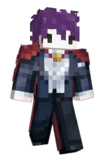 Nombinary Minecraft avatar full body