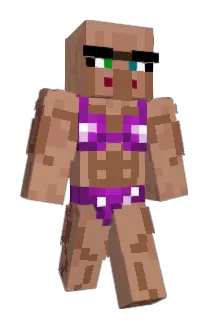 Nomiativobjekt Minecraft avatar full body