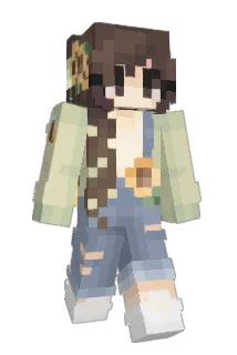Nonamortentia Minecraft avatar full body