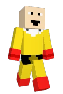 None_Punch_Man Minecraft avatar full body