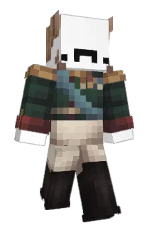 Nonesk Minecraft avatar full body