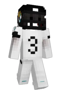 Nonfunctional Minecraft avatar full body