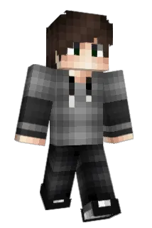 Noobax Minecraft avatar full body