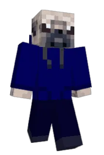 NoobyBluby Minecraft avatar full body