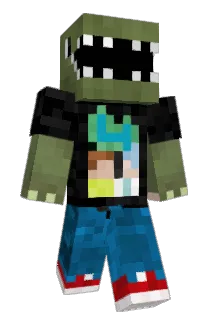 Noobzilla Minecraft avatar full body