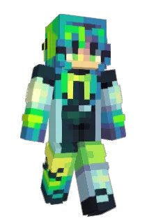 Noodlycat Minecraft avatar full body