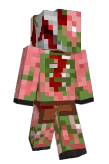 Normgon Minecraft avatar full body