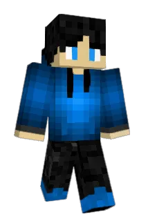 NotBlued Minecraft avatar full body