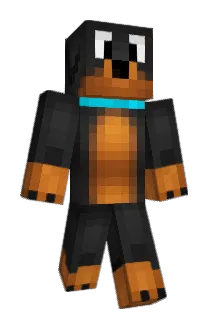 NotDanNPDog Minecraft avatar full body