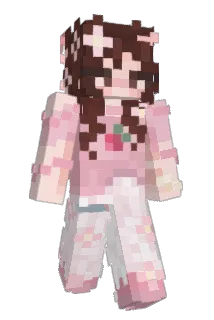 NotDuaLipa Minecraft avatar full body