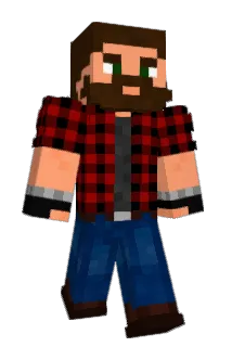 NotNotBurk Minecraft avatar full body