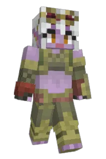 NotPyro Minecraft avatar full body