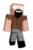 NotchGapple Minecraft avatar full body