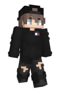Notchi Minecraft avatar full body