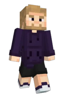 Notizblatt Minecraft avatar full body
