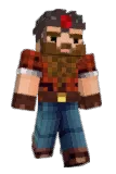 Novicememe Minecraft avatar full body