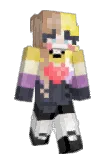 Noxbinary Minecraft avatar full body