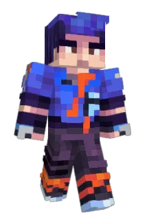 NuBluu Minecraft avatar full body