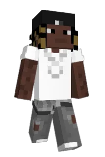 Nubidubl Minecraft avatar full body