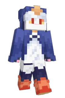 NuclearNachos Minecraft avatar full body