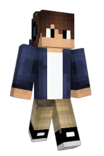 NudeG4amer Minecraft avatar full body