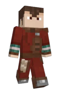 Nudgem Minecraft avatar full body