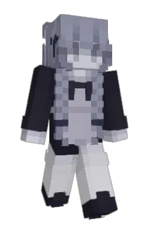 Nudi Minecraft avatar full body