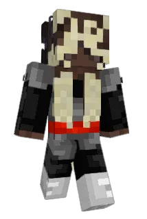 NullGhost Minecraft avatar full body