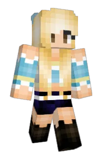 Nummelluff Minecraft avatar full body