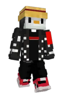 Nupups Minecraft avatar full body