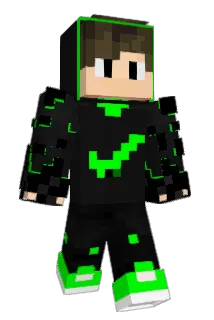 NuskoX Minecraft avatar full body