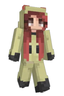 NutmegOkami Minecraft avatar full body