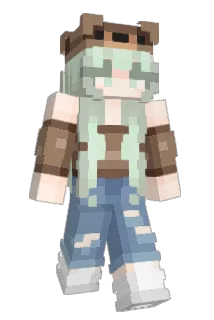 Nutszack Minecraft avatar full body