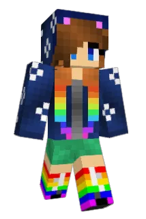 NyanKitty Minecraft avatar full body