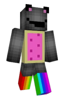 NyanNyan Minecraft avatar full body