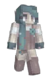 Nyanobite Minecraft avatar full body