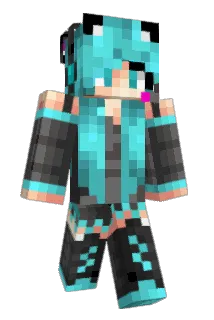 Nyanx3 Minecraft avatar full body