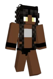 NychtaUwU Minecraft avatar full body