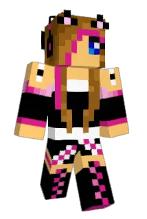 NyghtStarr Minecraft avatar full body