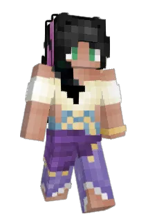 Nympheza Minecraft avatar full body