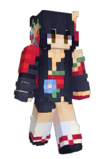 NyxaSky Minecraft avatar full body