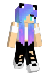 NyxyPie Minecraft avatar full body