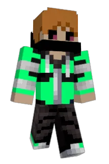 OD43254 Minecraft avatar full body