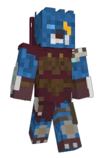 OGXAmish Minecraft avatar full body