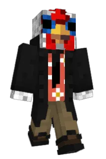 OIS132 Minecraft avatar full body
