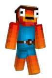OLPI Minecraft avatar full body